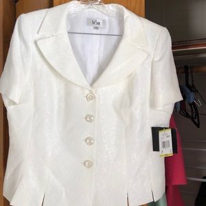 Le Suit Boboli Gardens Skirt Suit